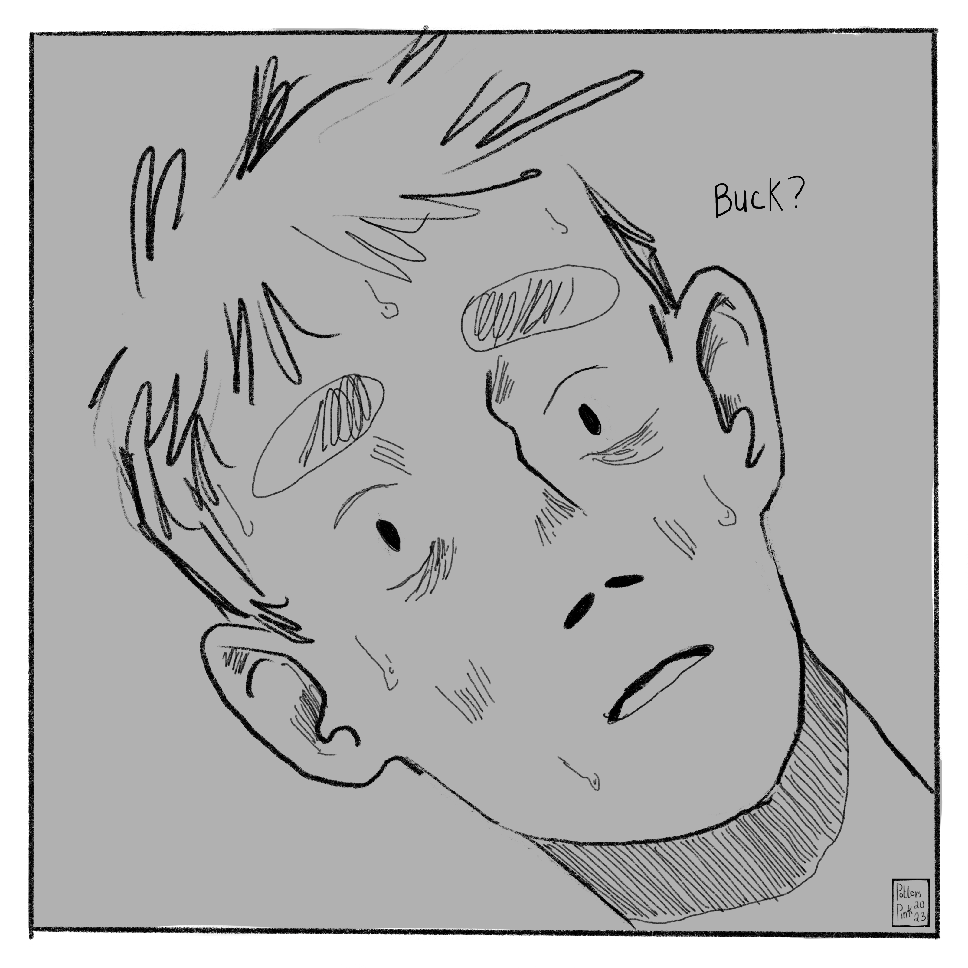 Steve wakes up. "Buck?" he asks.